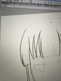 クリスタでイラストを描くとき 線画を描く際に 線画なめらかにならないの Yahoo 知恵袋