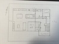 間取り診断お願いします 鉄骨ユニット工法大人2人 子供2人の4人家族画像下側が南 教えて 住まいの先生 Yahoo 不動産