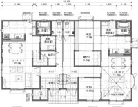 間取りについてアドバイス下さい この度左右分離型の完全二世帯住居を検討しています 教えて 住まいの先生 Yahoo 不動産