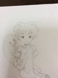 この絵は何点ですか もしよかったらアドバイスしてください 暗殺教室の潮 Yahoo 知恵袋