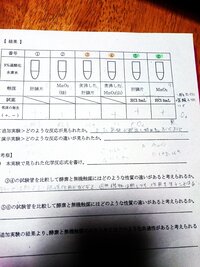 カタラーゼの性質の実験をしたんですが考察の書き方がわかりませ Yahoo 知恵袋