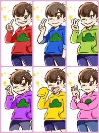 おそ松さんのイラストの描きかたについてです アニメおそ松さんのキャラ Yahoo 知恵袋