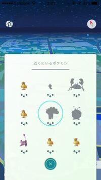 ポケモンgoのこの影 何かわかりますか レア物ですか Yahoo 知恵袋