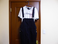 40代男性です いい年をしてサロペットが大好きで サスペンダーを片方も Yahoo 知恵袋