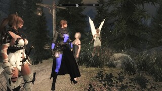 ｐｃのskyrimで自キャラのみ 顔以外がテクスチャの無い真 Yahoo 知恵袋