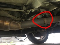 車のマフラーについて 車のマフラーの外側の温度はどの位の熱 Yahoo 知恵袋