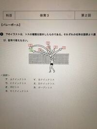 写真にあるバレーのトスの種類を教えてください 語群の中 Yahoo 知恵袋