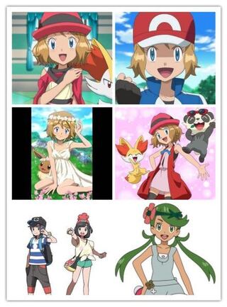 無料ダウンロード ポケモン セレナ サンムーン アニメキャラクター