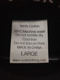 洗濯の方法を知りたいのですが英語で書いてあってわからないのでわかる方ご Yahoo 知恵袋