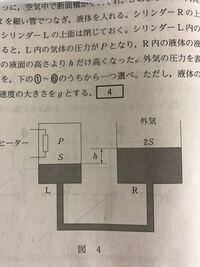 高校物理 水圧の問題です 画像において 右側の深さhの Yahoo 知恵袋