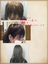 ヘアカラー専門店fufuで暗い緑 画像のような色 又は緑 には染めら Yahoo 知恵袋