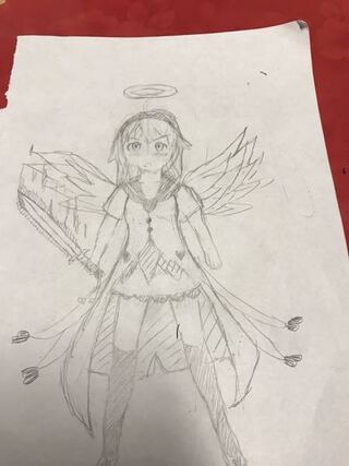 イラスト冬休みの宿題でテーマの Love を元にしてキャラクターを作る Yahoo 知恵袋