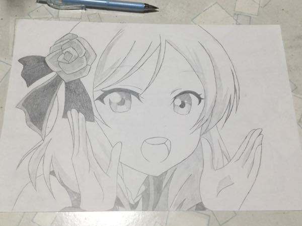 ラブライブの西木野真姫の模写をしてみたのですがどうでしょうか Yahoo 知恵袋