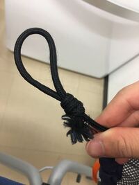 紐の先に小さい輪っかを作る結び方を教えてください 結び Yahoo 知恵袋
