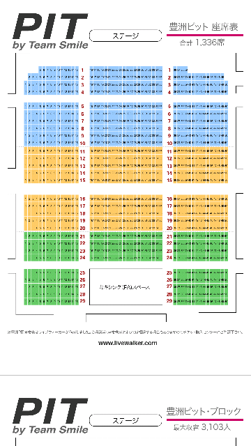 豊洲pitの座席について 豊洲pitで行われるライブに行きます 全 Yahoo 知恵袋