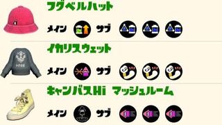 スプラトゥーン カーボンローラーのギアはこれでいいですか Yahoo 知恵袋