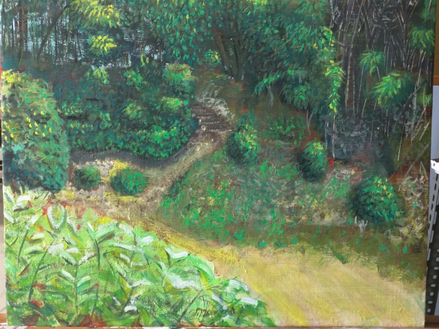 風景画を描きました。評価、批評等欲しいです！ - プロ志望で