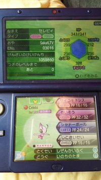 ポケモンxyのミラクル交換でlv 100の色違いミュウが送られてきて ボ Yahoo 知恵袋