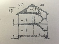 画像のような階段 不便でしょうか 小屋裏収納への固定階段です いっそ梯子の方が良 教えて 住まいの先生 Yahoo 不動産