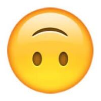 この絵文字は顔が反対だから 嘘 って意味ですか ただ逆さまの顔って言う Yahoo 知恵袋