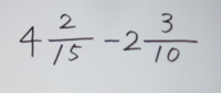 帯分数の足し算 引き算 小学生の算数 のついての質問です Yahoo 知恵袋