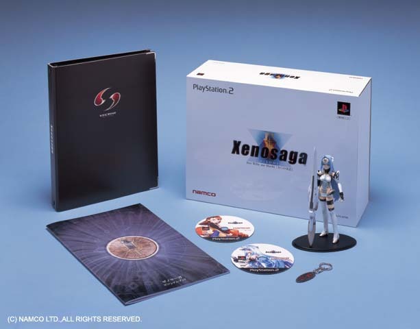 PS2のXenosagaエピソード1プレミアムボックスはディスク2枚組