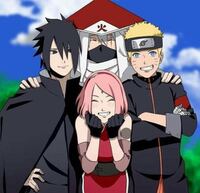 Naruto第七班の集合写真こちらは公式ですか 非公 Yahoo 知恵袋