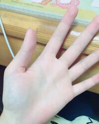 私の手親指が長いとよく言われるのですがどうでしょう 家の子息子も Yahoo 知恵袋