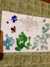 海で シーグラスを集めています メルカリで 売りたいんですが どのくらい Yahoo 知恵袋