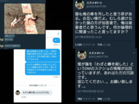 Twitterでわざと猫を引き殺して炎上している スズメオト Yahoo 知恵袋