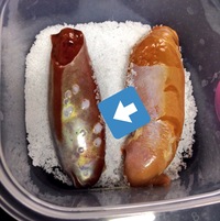 イカの塩辛を作るにあたって イカを捌いて居たらイカわたになん Yahoo 知恵袋