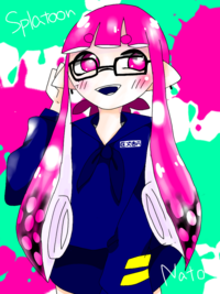 スプラの公式風イラストを描けるようになりたいので 輪郭の描き方 Yahoo 知恵袋