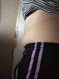 お腹の写真が出るので閲覧注意です 毎日腹筋してもお腹が引 Yahoo 知恵袋