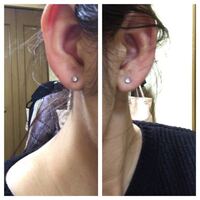 ピアスの左右差を自分では感じるんですが人から見たらどう見えま Yahoo 知恵袋
