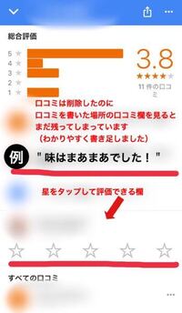 以前グーグルマップの口コミ欄に書き込みをしました 大したことは書いてい Yahoo 知恵袋