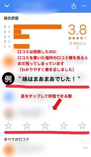 以前グーグルマップの口コミ欄に書き込みをしました 大したことは書いてい Yahoo 知恵袋