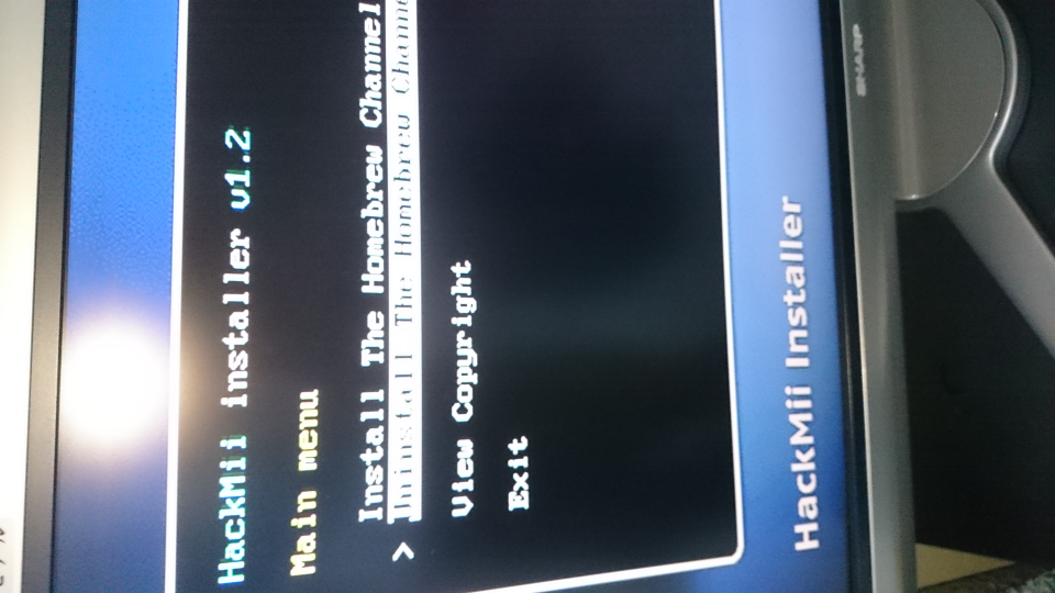 Wiiuのwiiモードにbootmiiを導入出来ません Yahoo 知恵袋