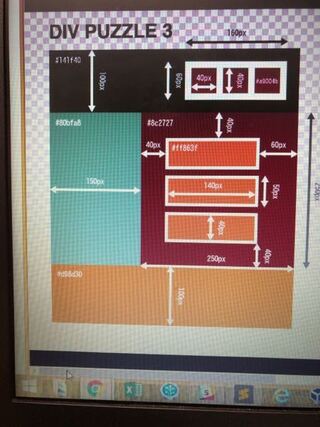 Divパズルについて 現在課題でdivパズルに取り組んで Yahoo 知恵袋