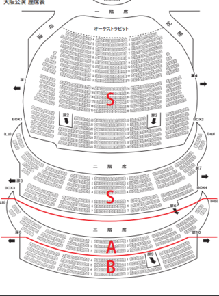 刀ミュの座席について聞きたいのですが梅田劇場公演の一階席の最 Yahoo 知恵袋