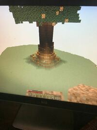 マイクラで浮島を作って真ん中に大きな木を作ったのですがここからどのよう Yahoo 知恵袋