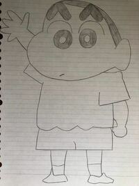 生まれて12日目の子供が クレヨンしんちゃんを描きました 点 Yahoo 知恵袋