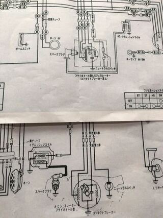 カブc50とc70のエンジン配線について 現在ｃ50 6v にc7 Yahoo 知恵袋