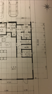 間取り相談です玄関が狭く感じないか不安です もちろん感覚の違いは人それぞれですが 教えて 住まいの先生 Yahoo 不動産