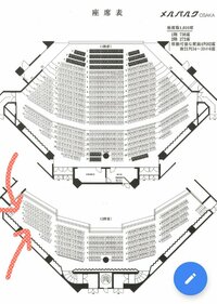 大阪メルパルクホールの2階1列で観劇されたことがあるかたにご質問です 今度2階 Yahoo 知恵袋