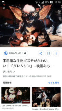 映画 グレムリン に登場する モグワイ ギズモ のモデルになった小型のサ Yahoo 知恵袋
