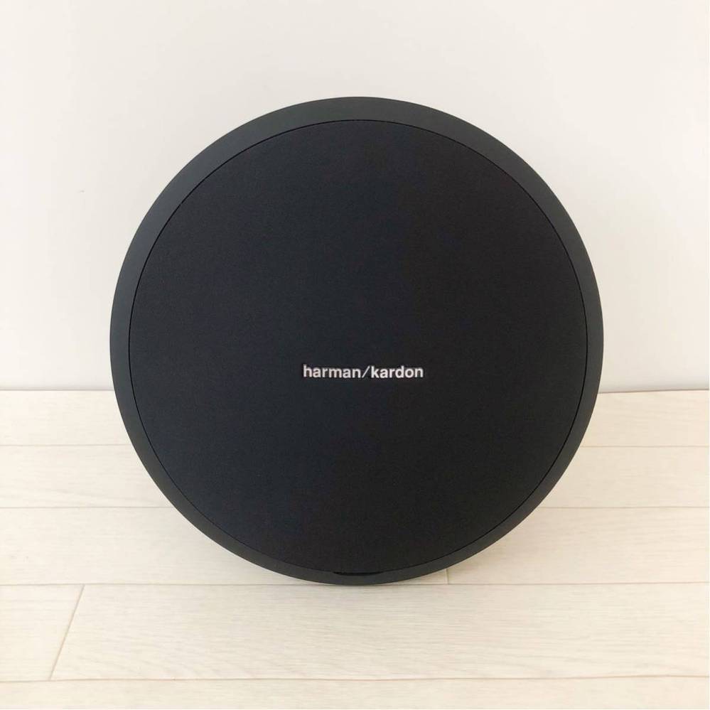 ハーマンカードン harman／kardon スピーカー 黒 充電式 - オーディオ機器