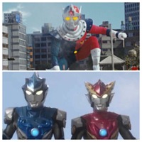 ウルトラマンr Bのロッソとブルは 最終的に兄弟合体して1人 Yahoo 知恵袋