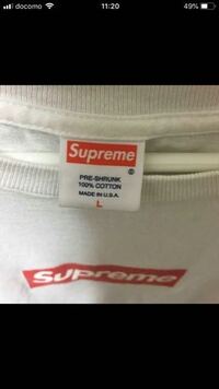 こちらのsupremeボックスロゴtシャツ本物か偽物か分かる方いらっし Yahoo 知恵袋