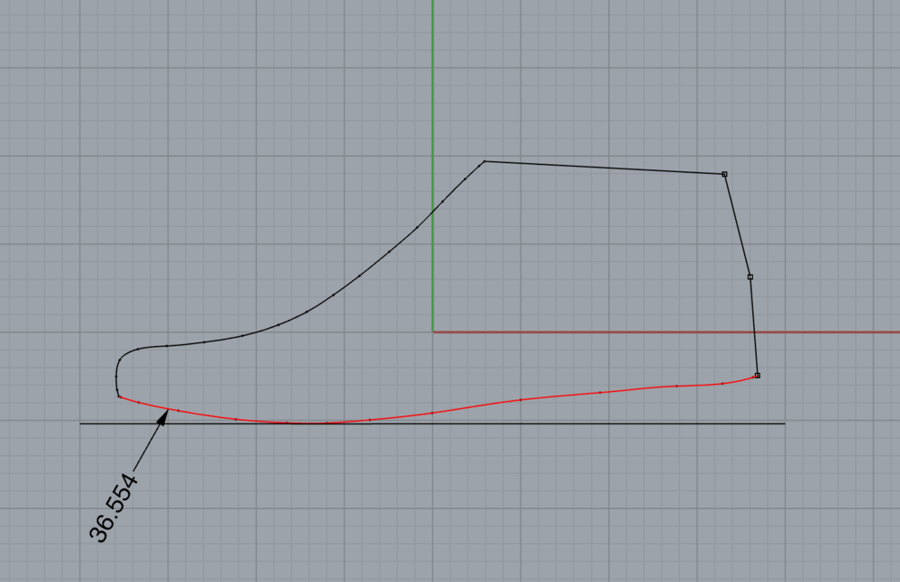 ライノセラス５ 曲線上の指定位置に点を打つ方法 画像の Yahoo 知恵袋