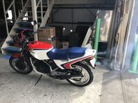 MVX250Fの前期型に乗っています。以前は、RZ－Rに乗っ